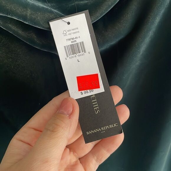 Banana Republic Velvet Mini Dress - Picture 4 of 6